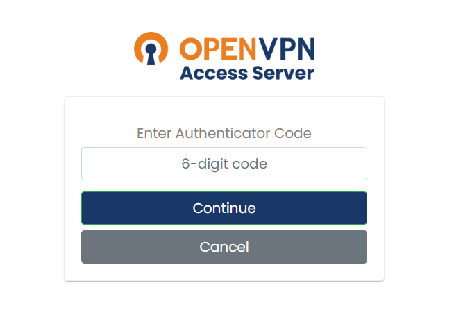 Пример: ввод кода подтверждения